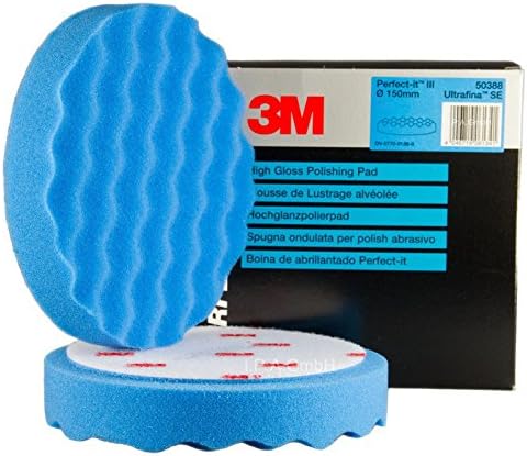3M Perfect It III Blue Polishing Pads 50388 Box Of 2