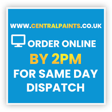 Order car paints only by 2PM for same day dispathch