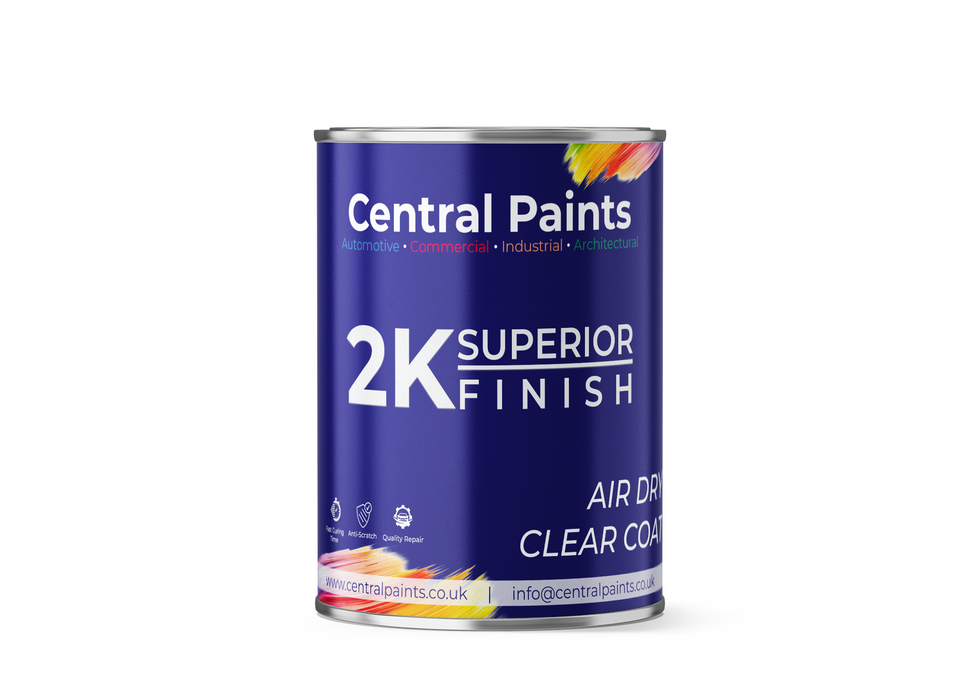 Central Paints 2K Superior Air Dry Clearcoat 1.5 Litre Kit