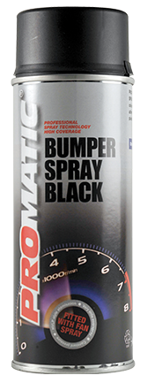 Promatic Black Bumper Spray Aerosol 400ML