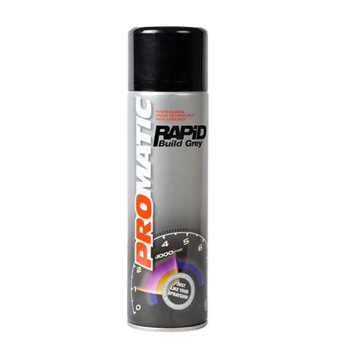 Promatic Rapid Build Grey Primer Spray Aerosol 500ML