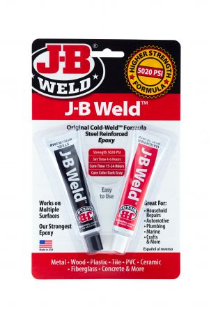 JB Weld Original Steel Epoxy Twin Tube 2oz
