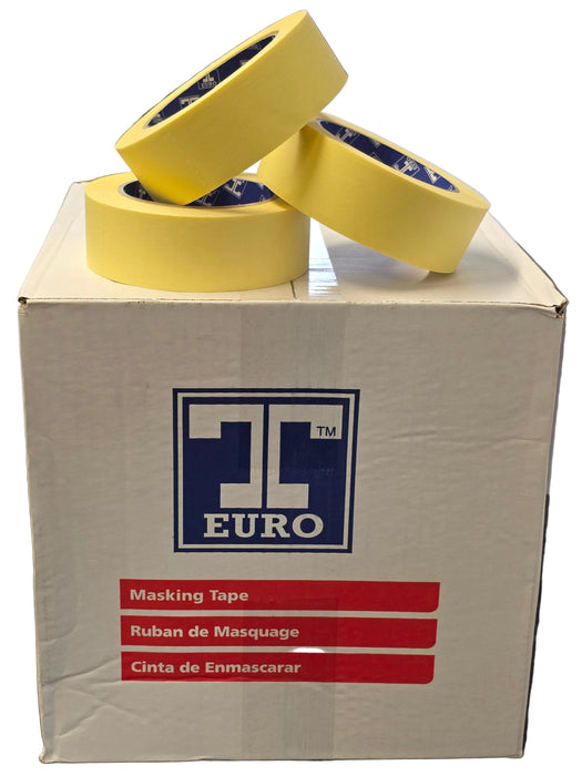 T-Euro Automotive Low Bake Masking Tape 36MM Box Of 24 Rolls