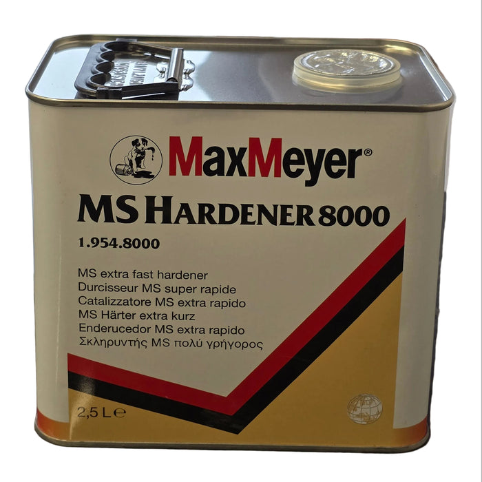 Max Meyer 8000 2K MS Extra Fast Hardener 2.5 Litre
