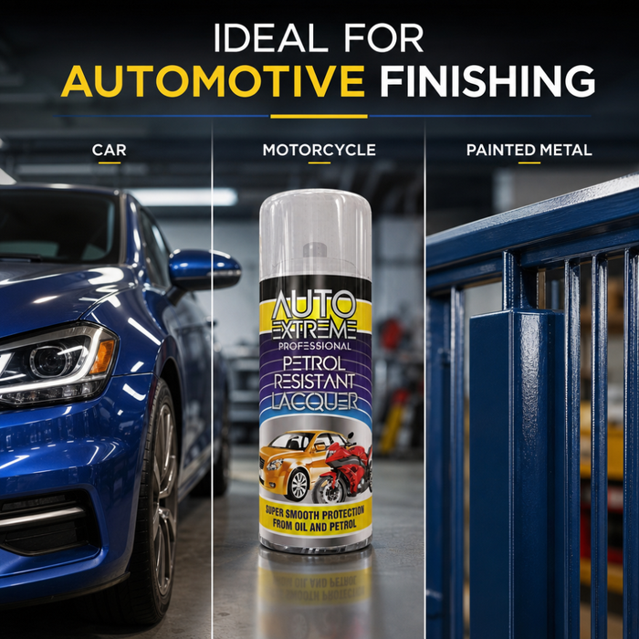 Auto Extreme Petrol Resistant Clear Lacquer 400ml Aerosol