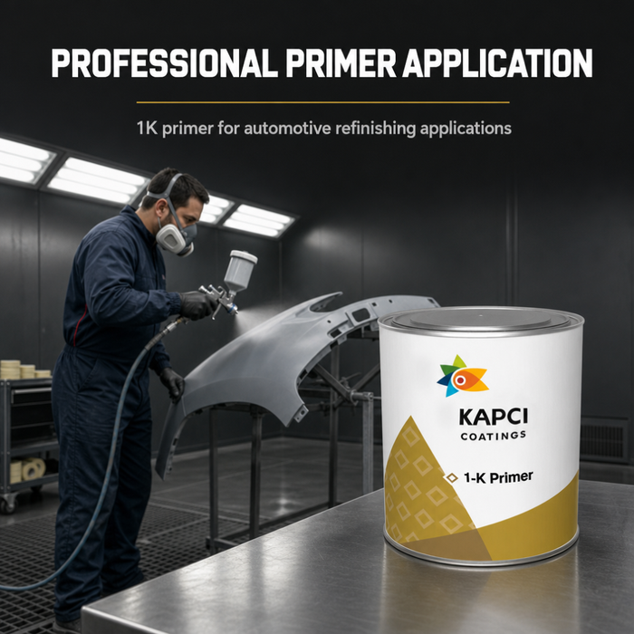 Kapci 1K Black Cellulose Primer 3.7 Litre