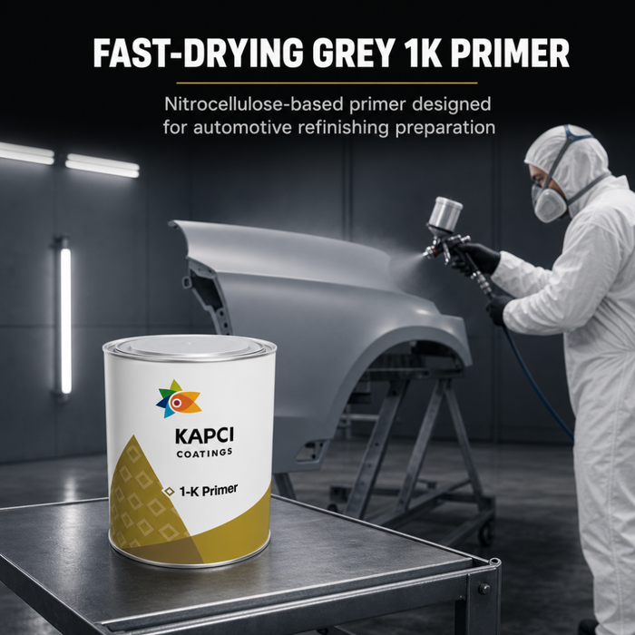 Kapci 1K Grey Cellulose Primer 1 Litre