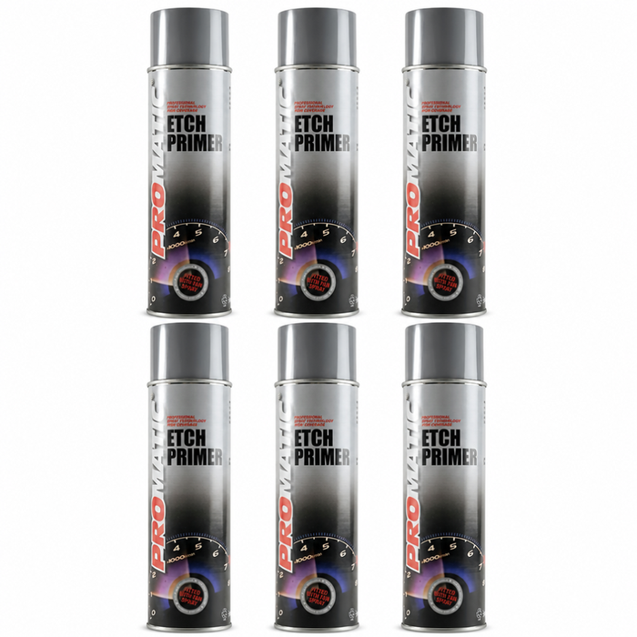 Promatic Etch Primer Spray Aerosol 500ml – Case of 6