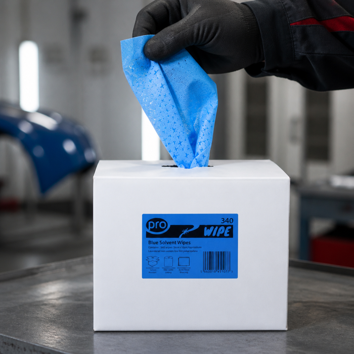 Pro-Wipe Blue Solvent Wipes 260 Sheets – Bodyshop Cleaning Wipes
