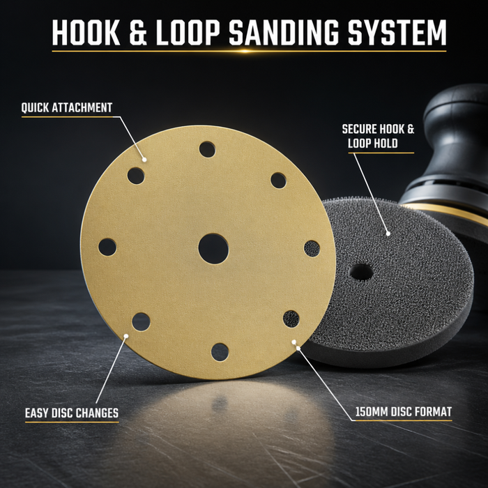 Starcke Festool Hook and Loop Sanding Discs 150mm – Professional Abrasive