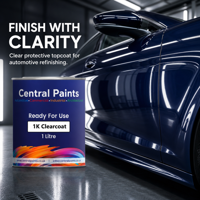 Central Paints RFU 1K Clear Lacquer 1 Litre – Ready for Use