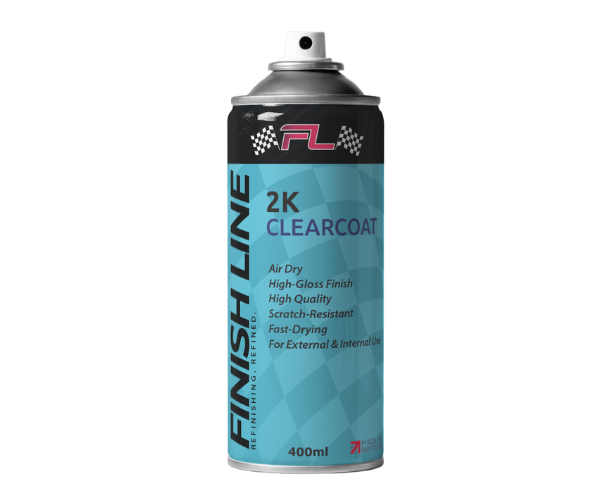 Finish Line 2K Clearcoat Aerosol 400ml