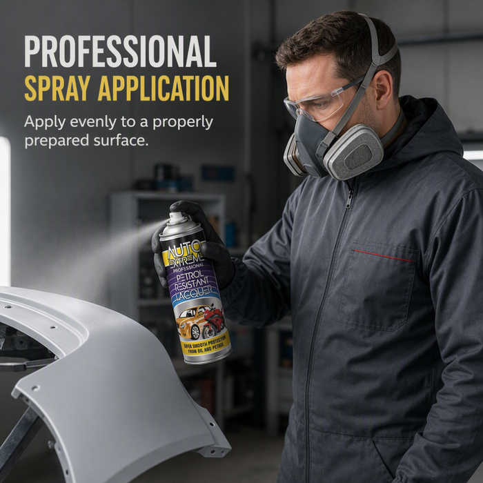 Auto Extreme Petrol Resistant Clear Lacquer 400ml Aerosol