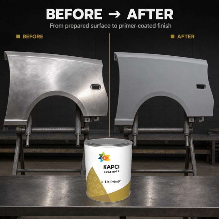Kapci 1K Black Cellulose Primer 3.7 Litre