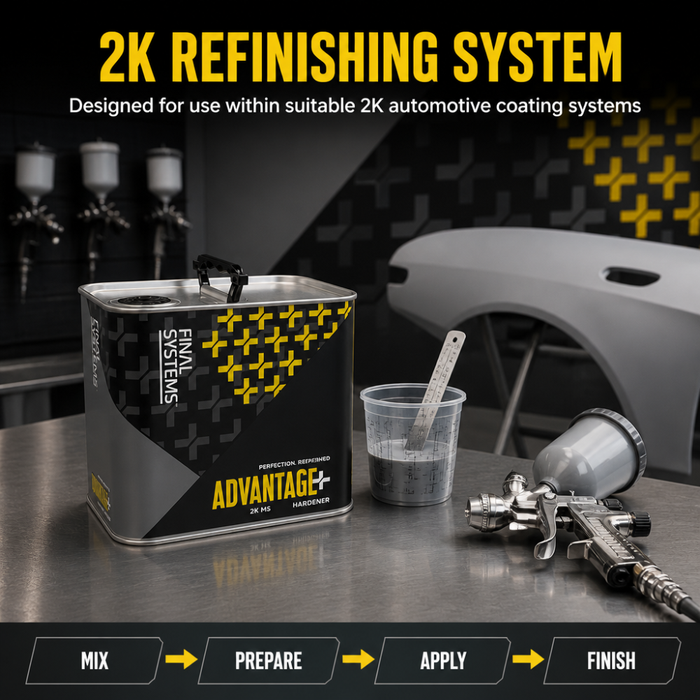 Final Systems Advantage+ 2K MS Standard Hardener 2.5 Litre