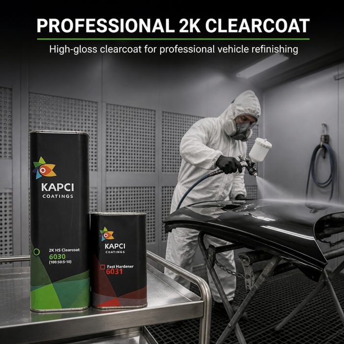 Kapci 6030 2K HS Clear Lacquer & Hardener 1.5 Litre Kit