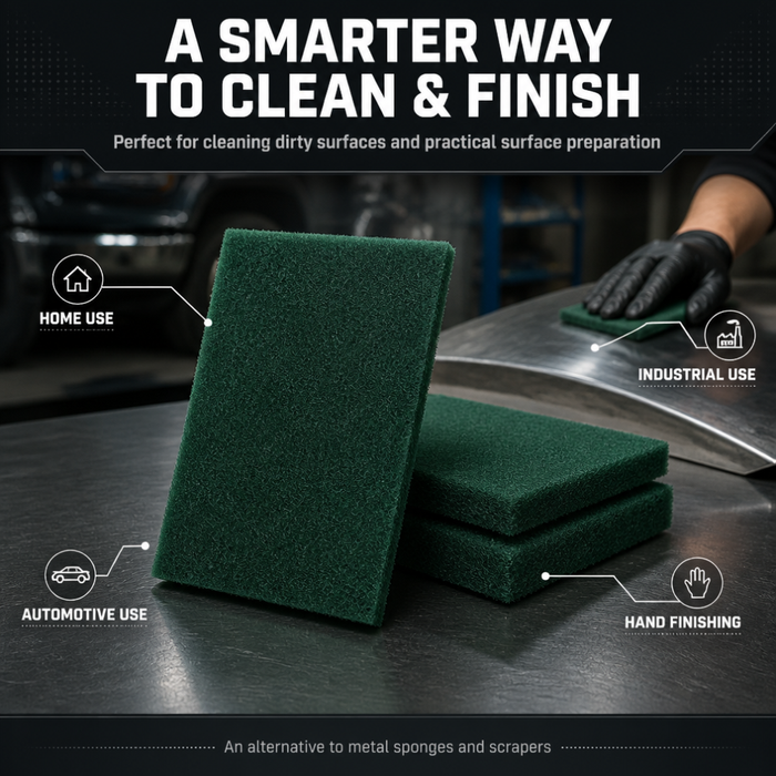 Non-Woven Abrasive Hand Finishing Pads 6 x 9 Inch