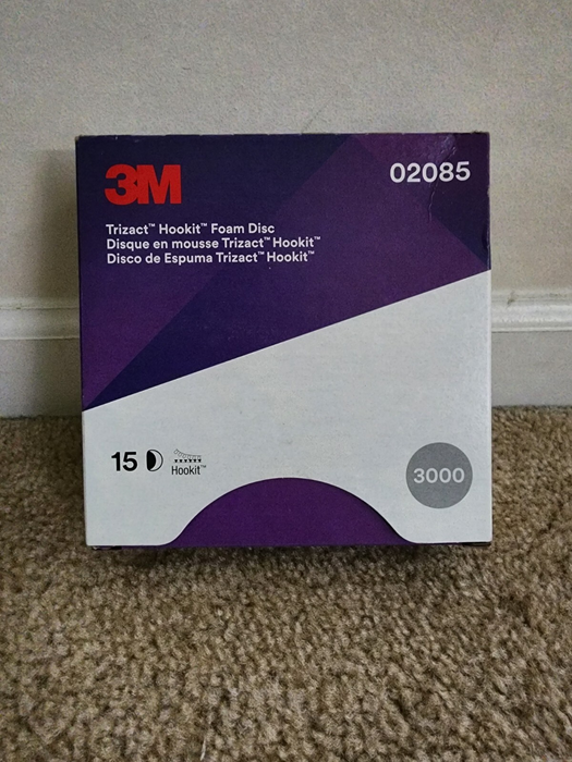 3M Trizact P3000 150mm Fine Finishing Sanding Disc 02085