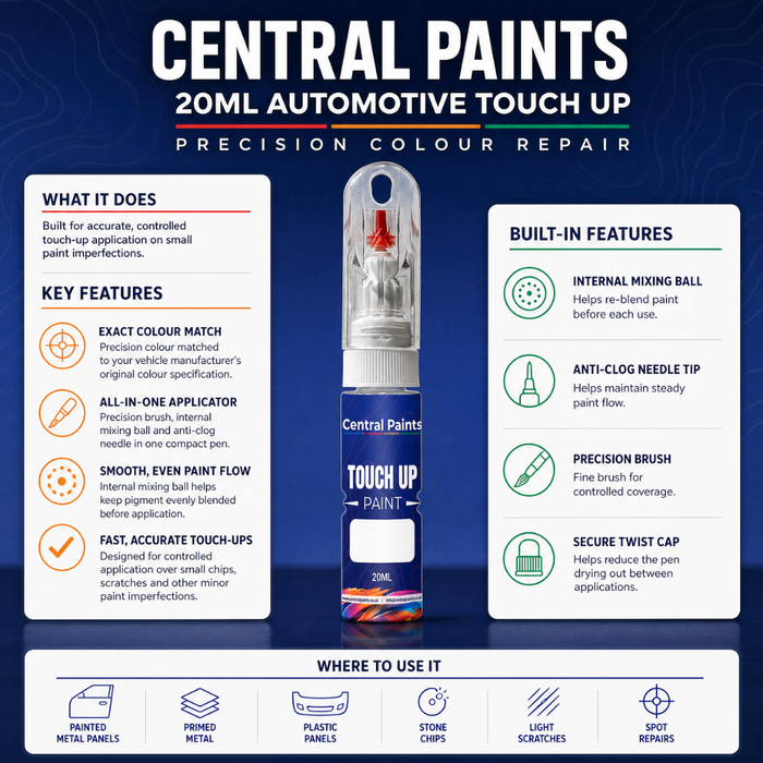 ALFA ROMEO 289A Alfa Red Touch Up Pen 20ml – Repair Scratches by Central Paints