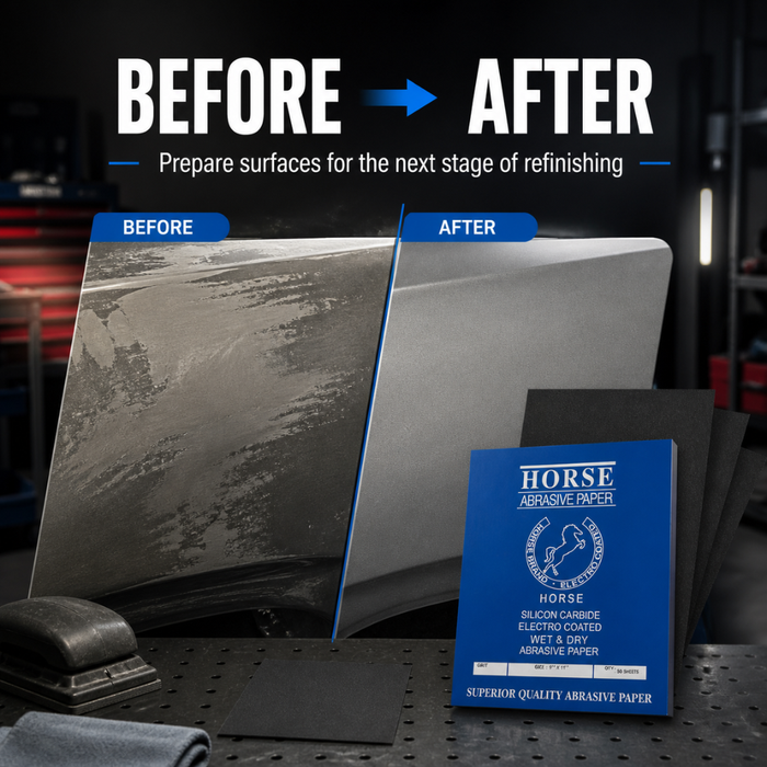 Horse Wet & Dry Silicon Carbide Sanding Paper