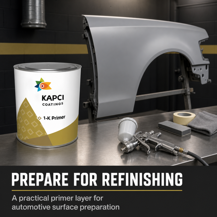 Kapci 1K Black Cellulose Primer 3.7 Litre