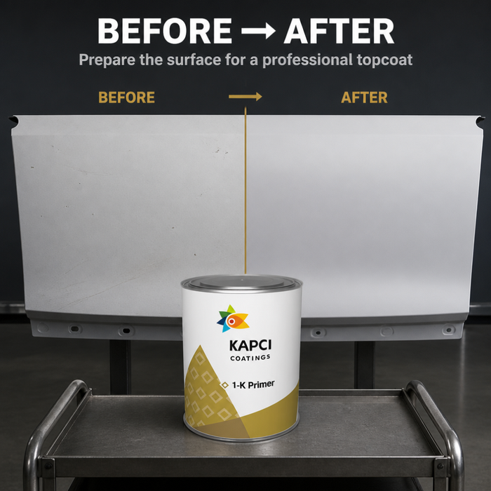 Kapci 1K White Cellulose Primer 3.7 Litre