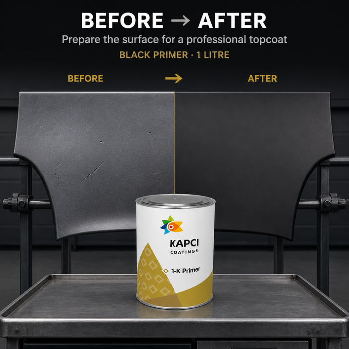 Kapci 1K Black Cellulose Primer 1 Litre