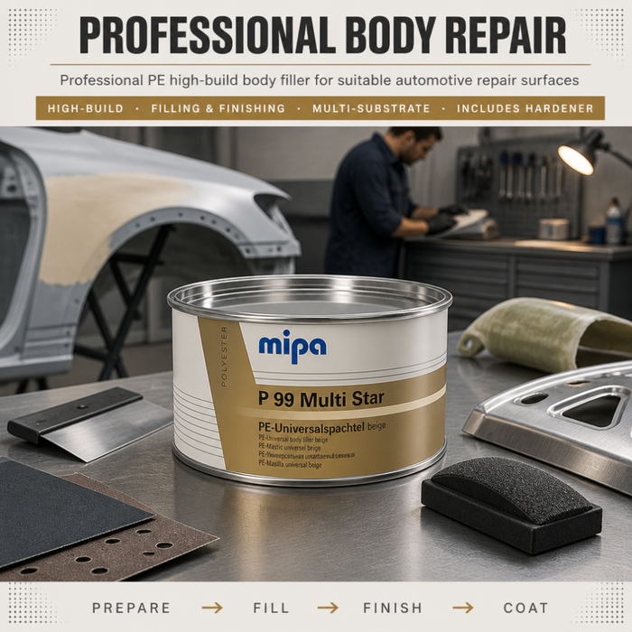Mipa P99 Multi Star Body Filler 2kg