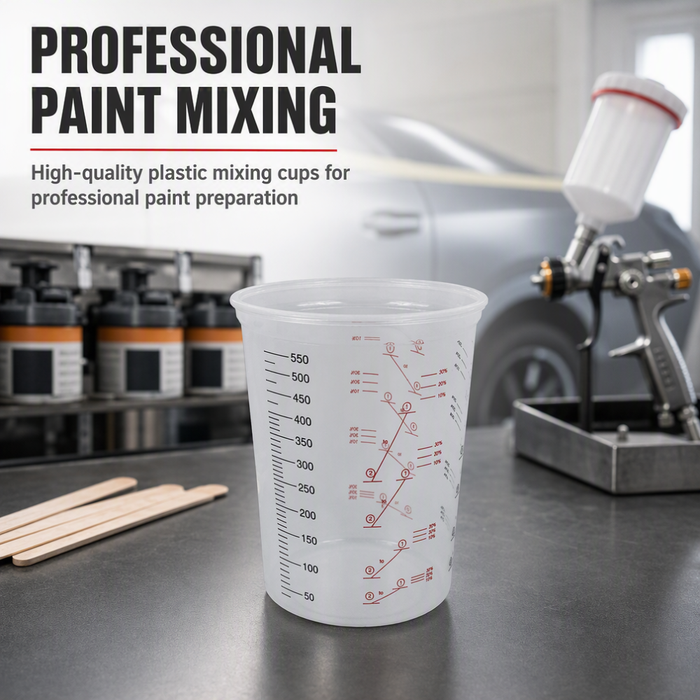 Paint Mixing Cups Plastic 600ML