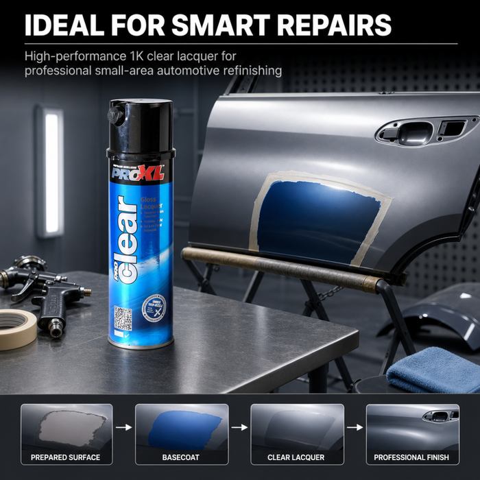 ProXL ProClear Clear Lacquer Aerosol 500ml – 1K High Gloss