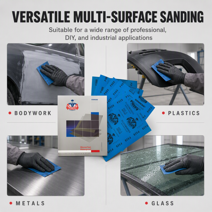 Starcke Matador Wet and Dry Abrasive Sanding Paper – Silicon Carbide