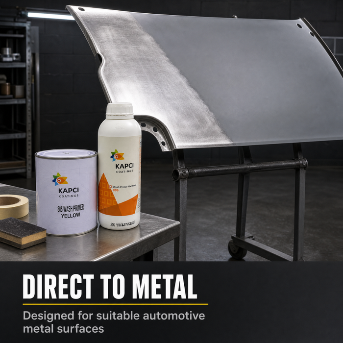 Kapci 2K Wash Etch Direct-to-Metal Primer 2 Litre Kit