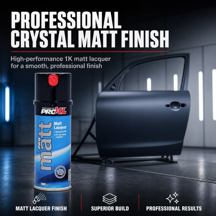 ProXL ProMatt Clear Matt Lacquer Aerosol 400ml – 1K Matt Finish