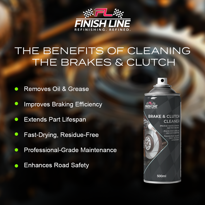 Finish Line Brake and Clutch Cleaner Aerosol 500ml