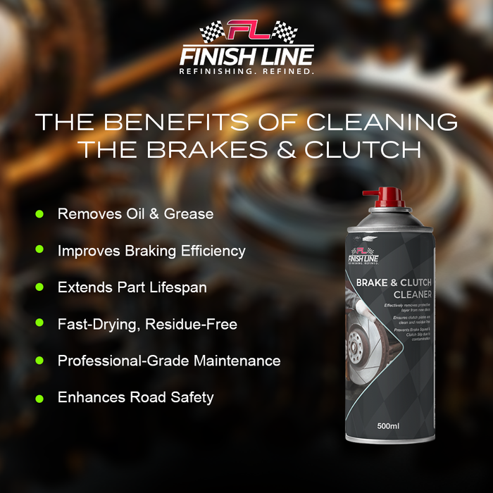 Finish Line Brake and Clutch Cleaner Aerosol 500ml