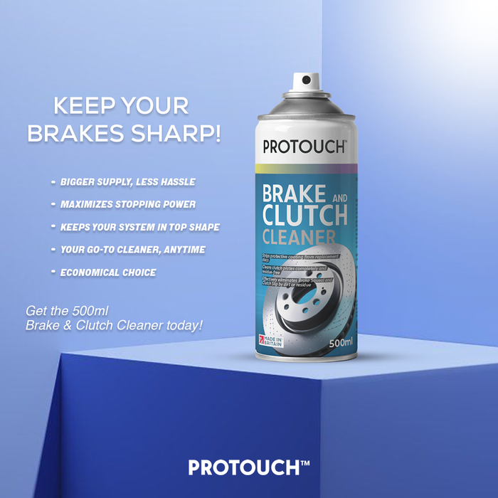 Protouch Brake and Clutch Cleaner Aerosol 500ml