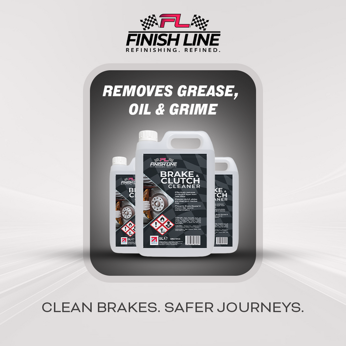Finish Line Brake and Clutch Cleaner 5 Litre with 1 Litre Empty Spray