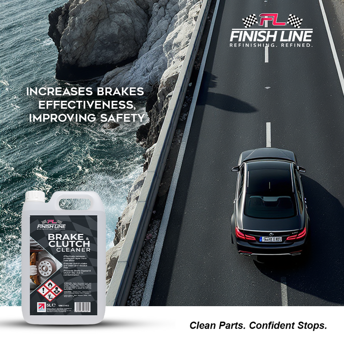 Finish Line Brake and Clutch Cleaner 5 Litre with 1 Litre Empty Spray