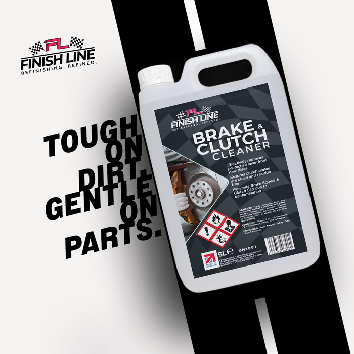 Finish Line Brake and Clutch Cleaner 5 Litre with 1 Litre Empty Spray
