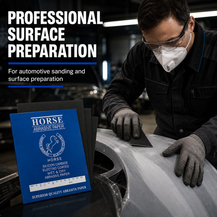 Horse Wet & Dry Silicon Carbide Sanding Paper