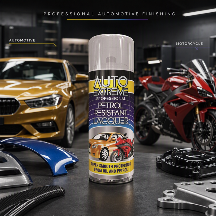 Auto Extreme Petrol Resistant Clear Lacquer 400ml Aerosol
