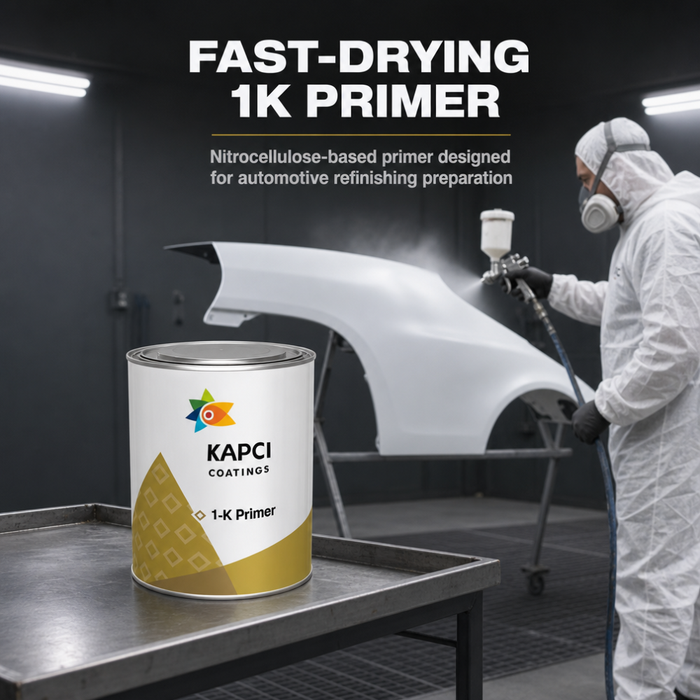 Kapci 1K White Cellulose Primer 1 Litre