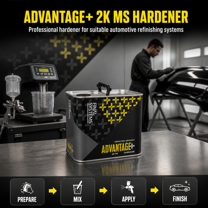 Final Systems Advantage+ 2K MS Standard Hardener 2.5 Litre
