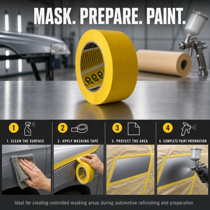 Q1 Automotive Masking Tape – Single Roll