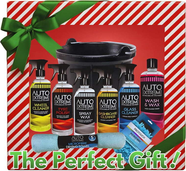 Auto Extreme 10 Piece Car Valeting Kit – Complete Car Cleaning Set
