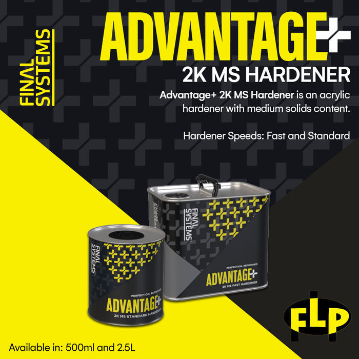 Final Systems Advantage+ 2K MS Standard Hardener 2.5 Litre