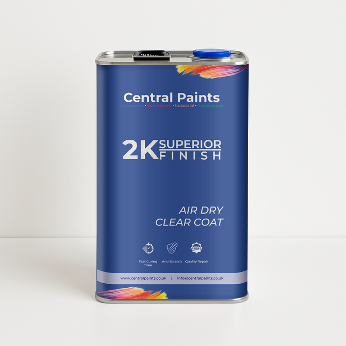 Central Paints 2K Superior Air Dry Clearcoat 7.5 Litre Kit