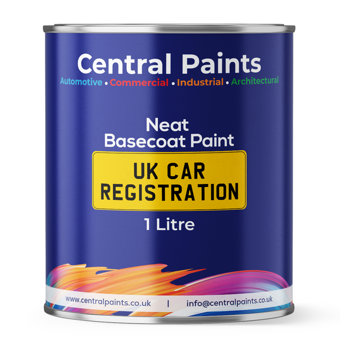 Central Paints Neat Basecoat To Registration Number