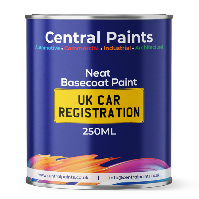 Central Paints Neat Basecoat To Registration Number