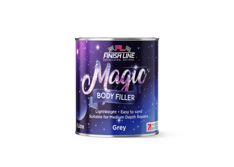 Finish Line Magic Car Body Filler 3kgs